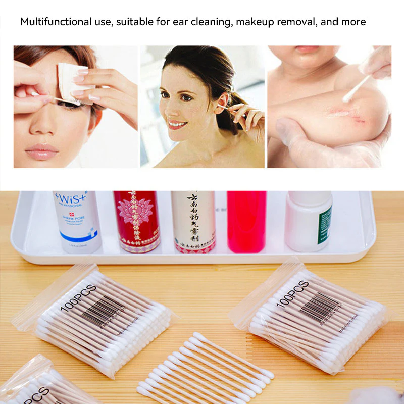 Cotton Swabs (100pcs) - Image 3