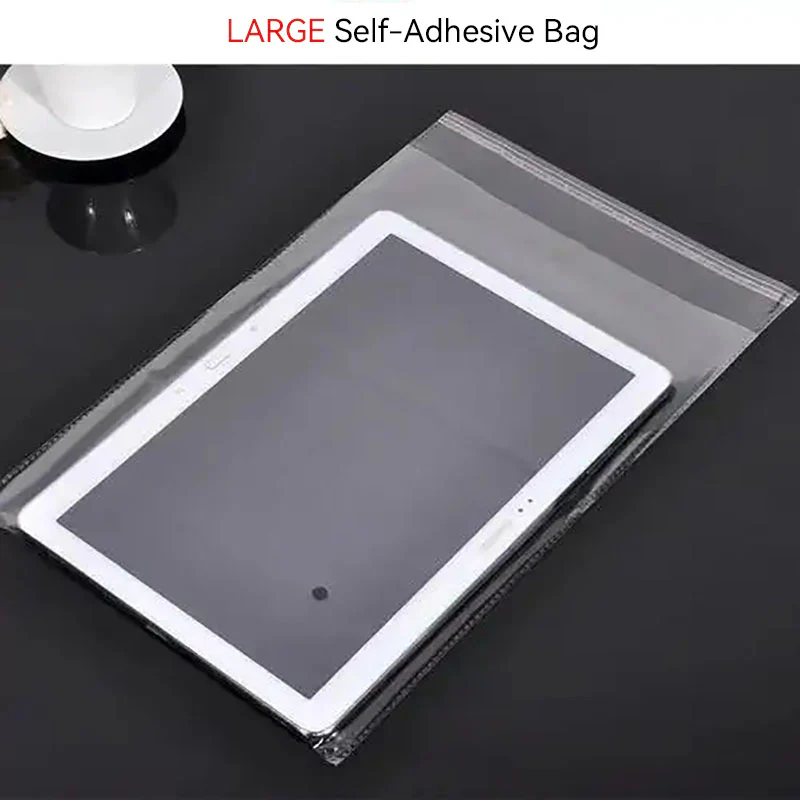 Resealable Self Sealing Clear Plastic Bags For Tablet (100 pcs) - Image 6
