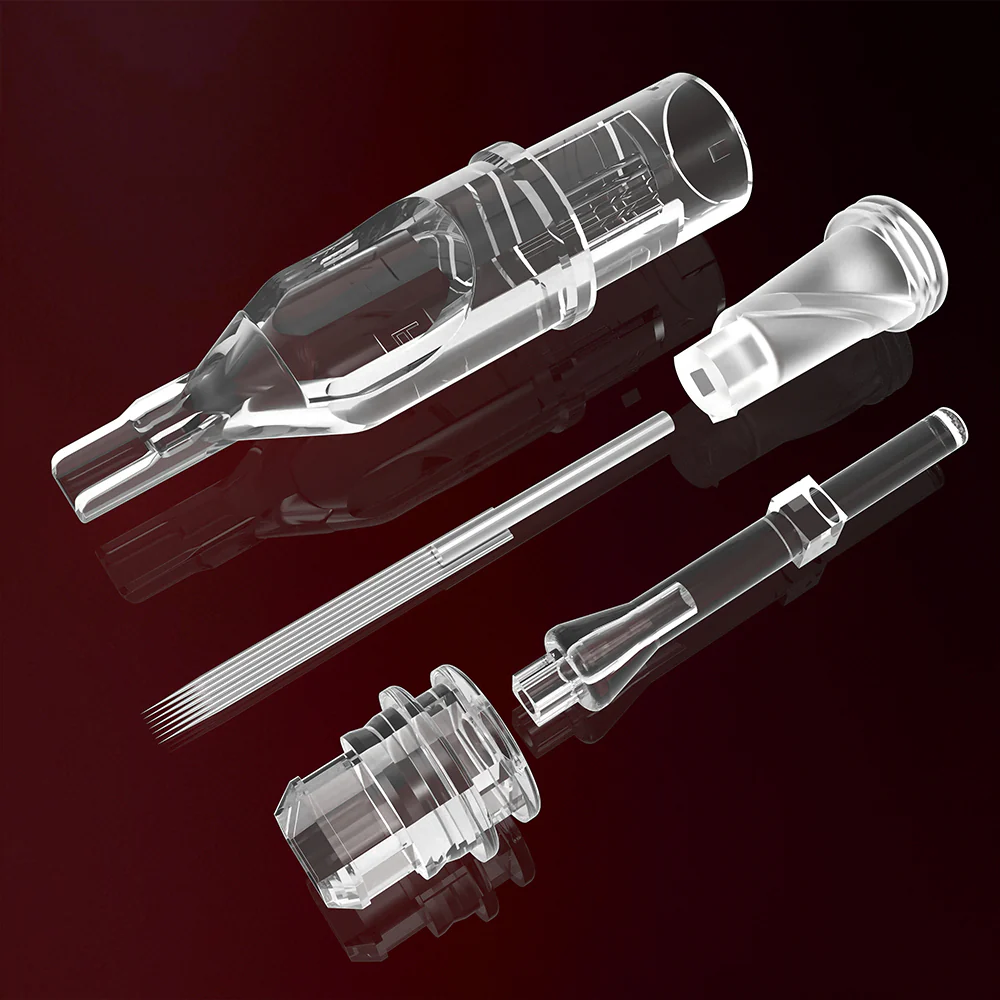 T&T MAX Tattoo Needles Long Taper Flats (10 pcs/box) - Image 3