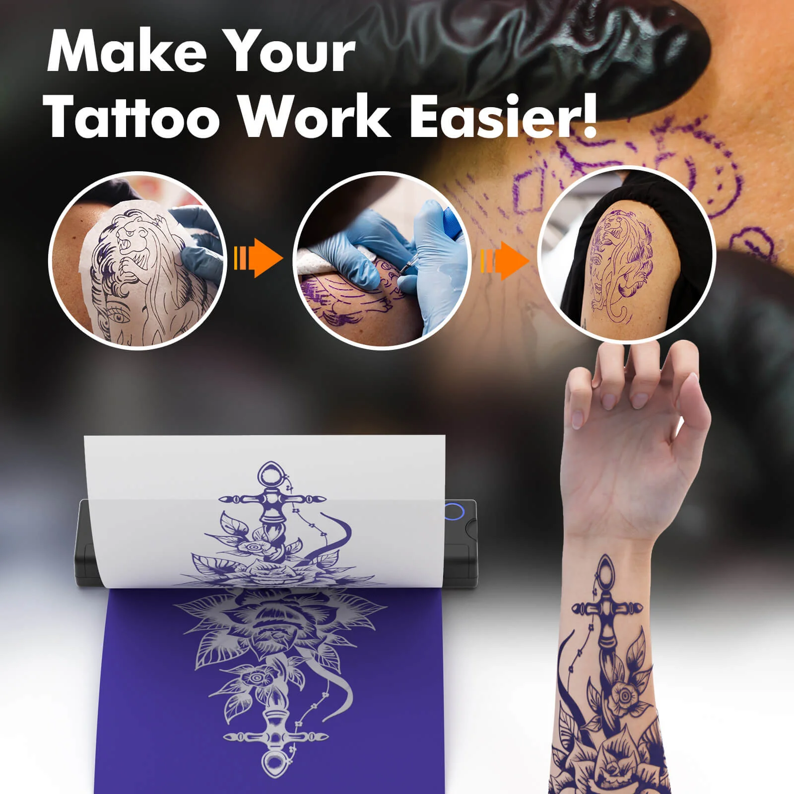 Tattoo Mate Bluetooth Inkless Printer - Image 3