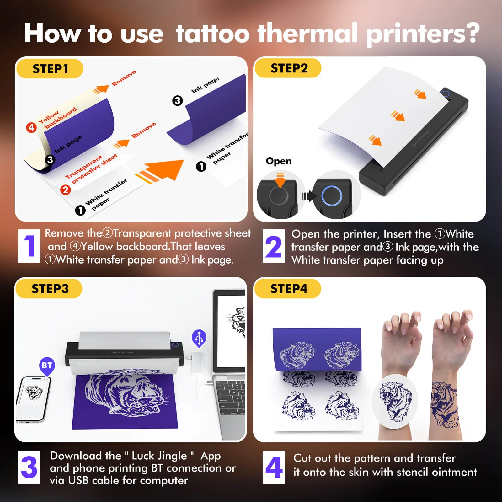 Tattoo Mate Bluetooth Inkless Printer - Image 4