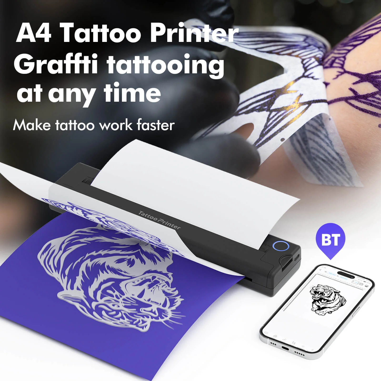 Tattoo Mate Bluetooth Inkless Printer - Image 7