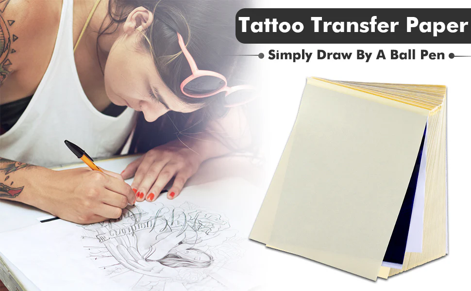 Tracing tattoo transfer machine transfer paper (100pcs) - Image 9